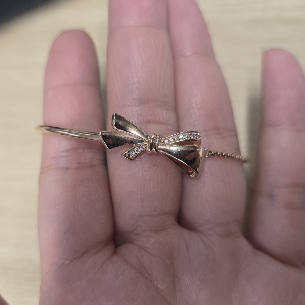 Pandora Rose Gold Bow Bracelet